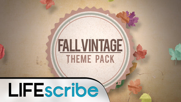Fall Vintage Theme Pack