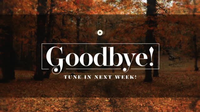 Autumn Vibes Exit Stream