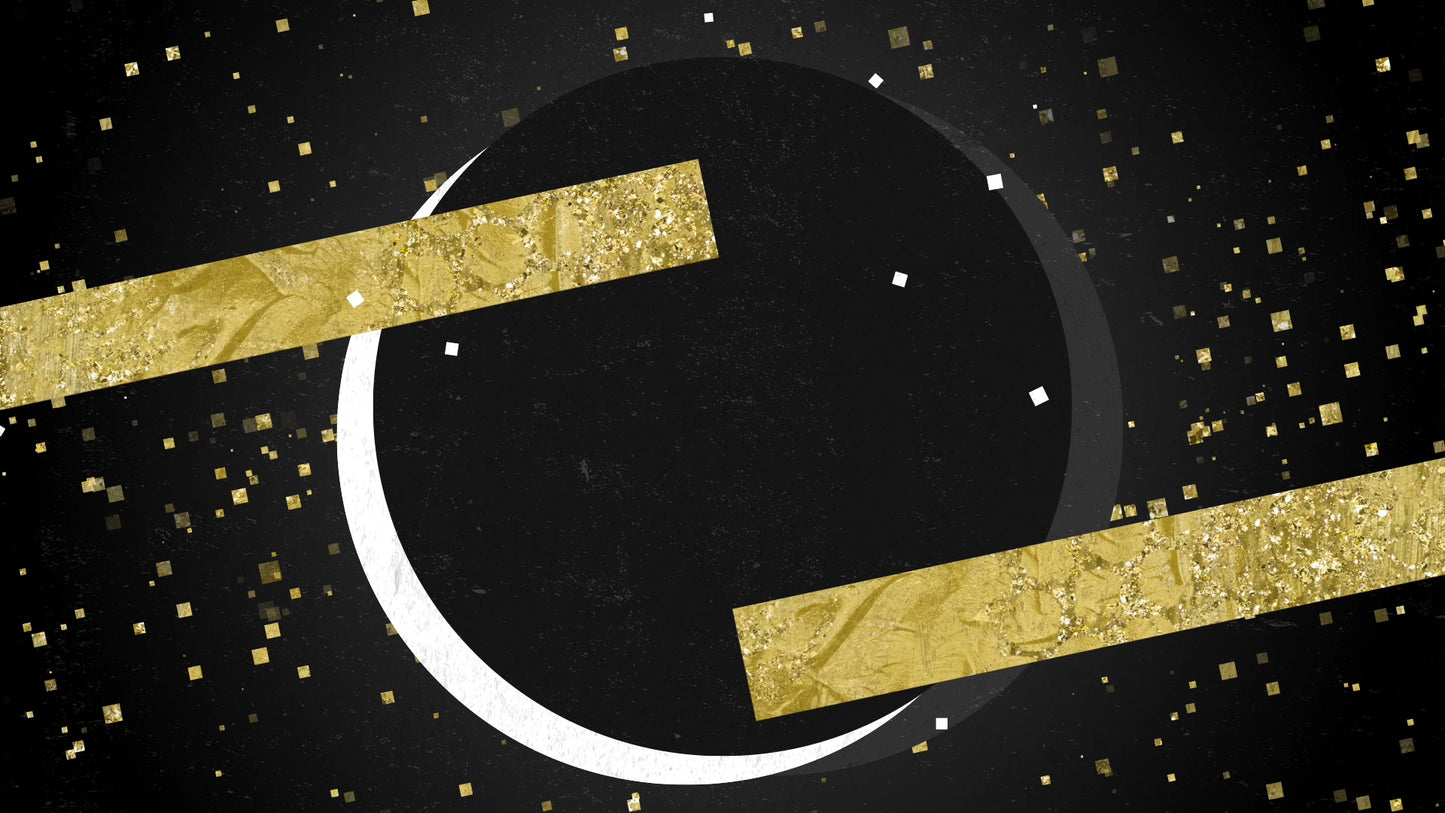 Classy Gold Title Blank