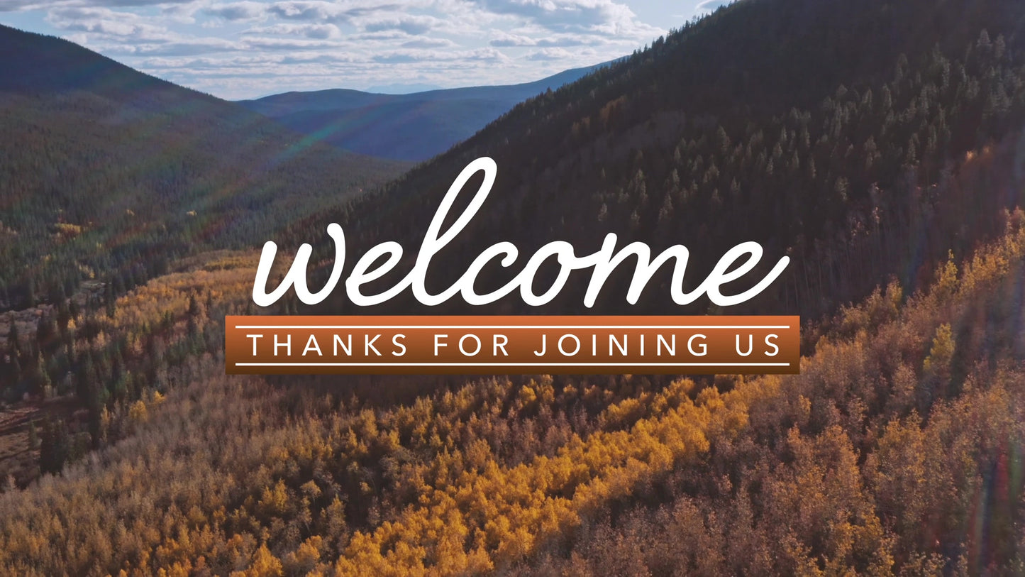 Mountain Sky Welcome