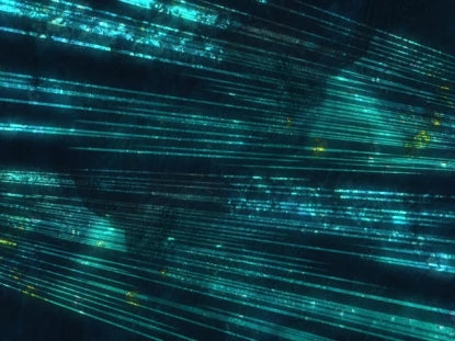 Radiant Teal Sparkle