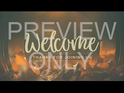 Restless Fall Welcome Graphic