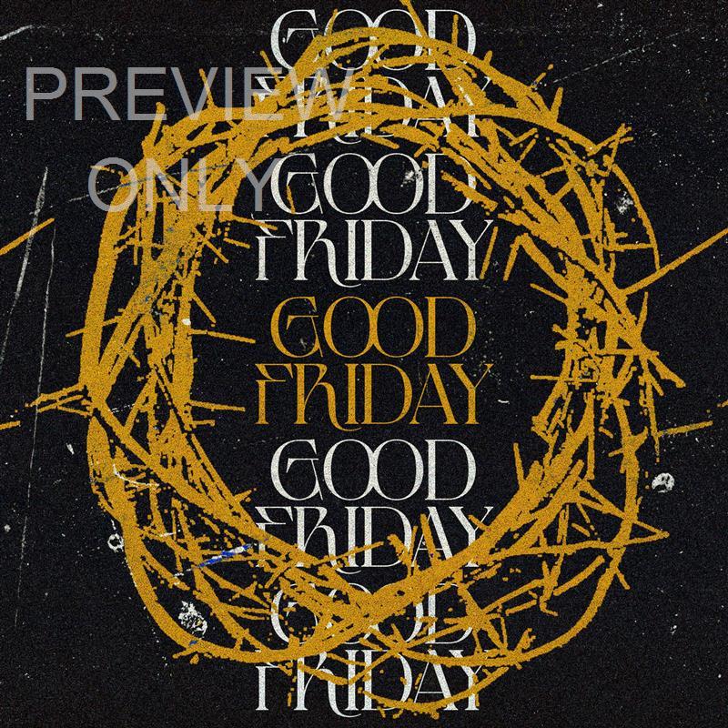 Good Friday Social Graphics Title