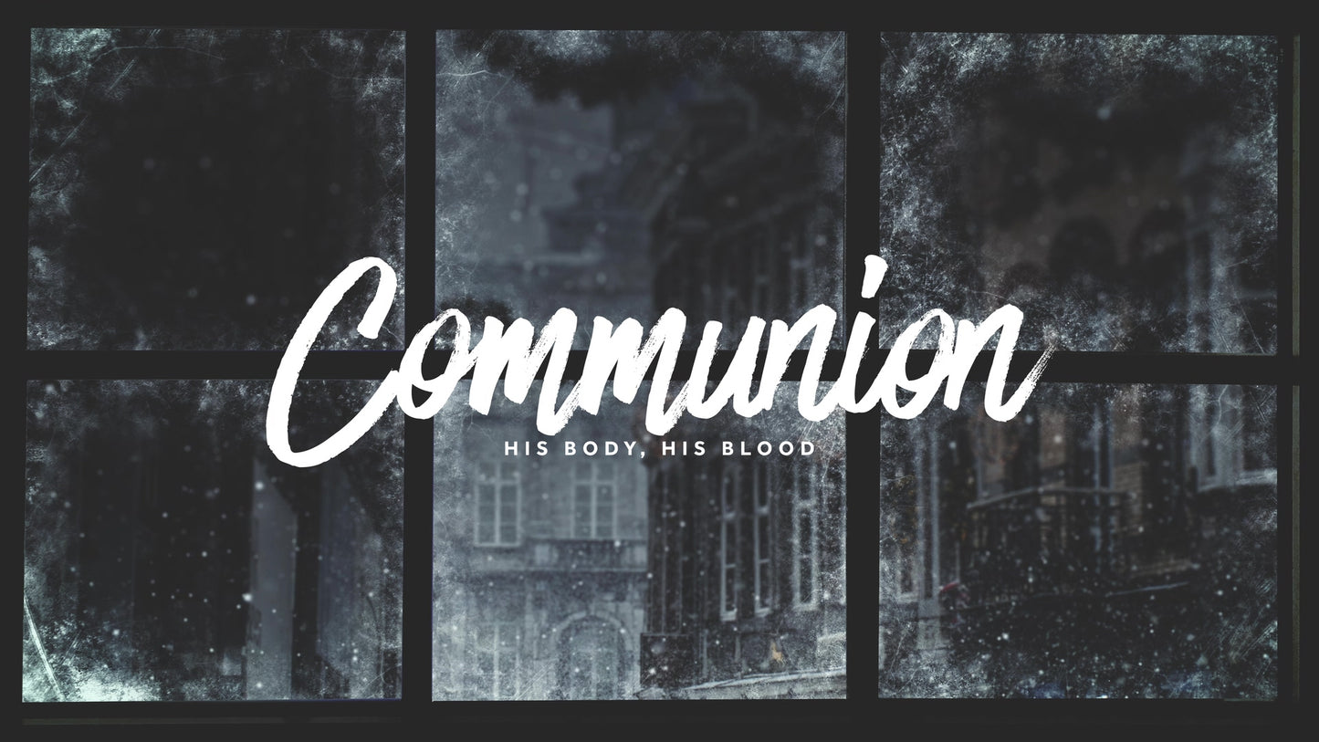 Christmas Windows Communion