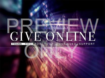 Stained Glass Give Online Still