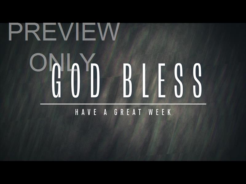 Color Fold God Bless Still