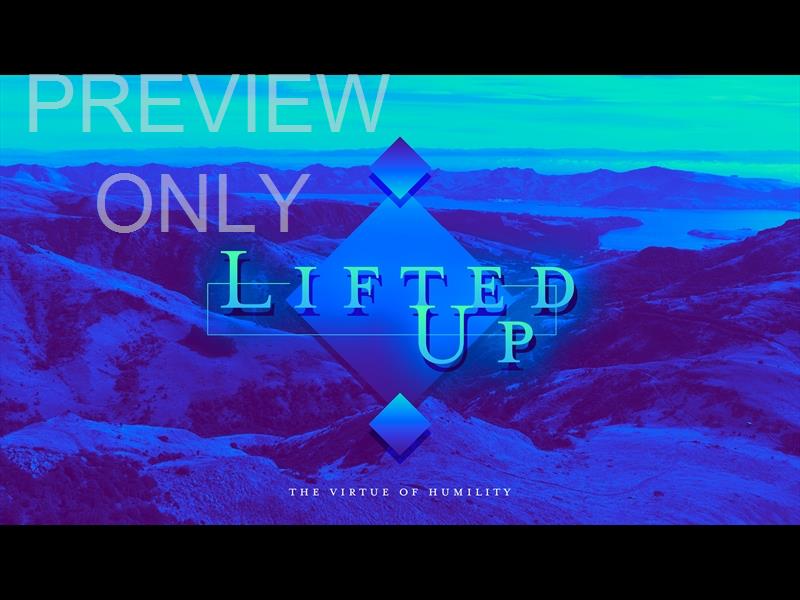Peaceful Flight Lifted Up Sermon Title 2