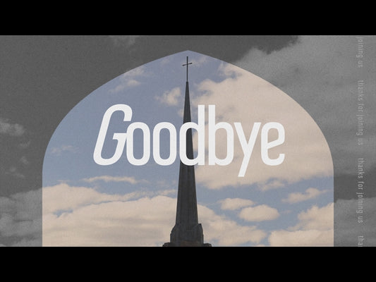 Now Is The Time Goodbye