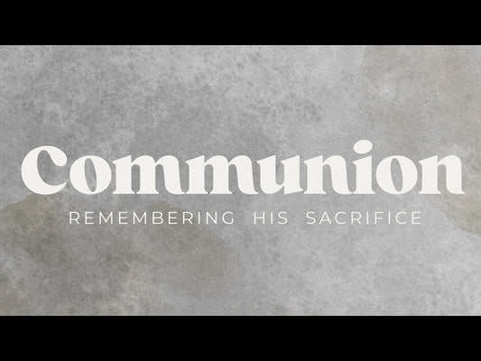 Clean Slate Communion