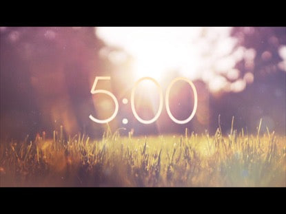 Sunlit Grass Countdown