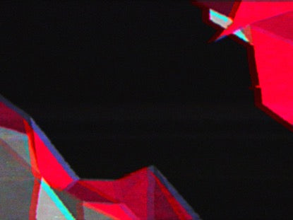 Red White Frame Retro