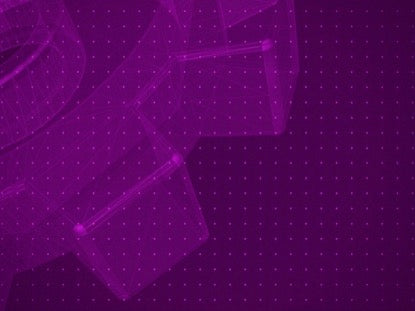 Retro Wireframe Purple