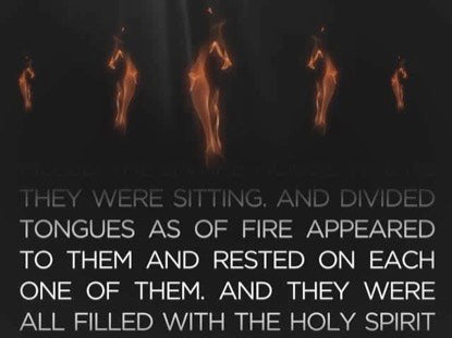 Pentecost Fire Verse