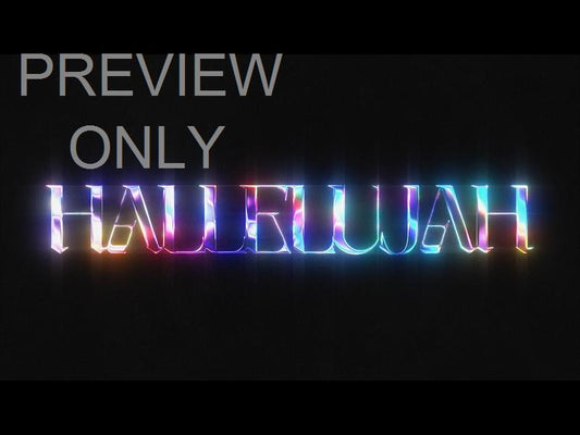 Lttrs Hallelujah Still