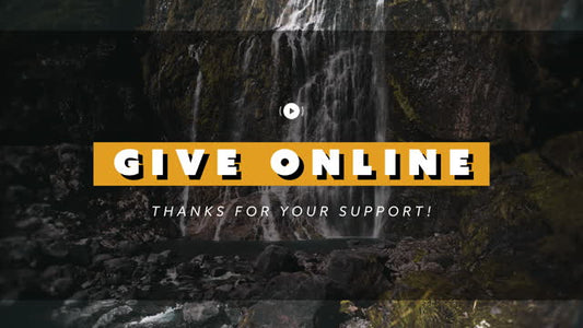 Waterfalls Give Stream