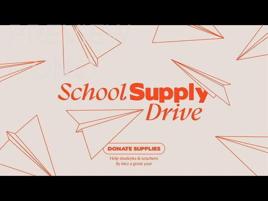 School Supply Drive Still