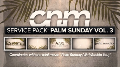 Service Pack: Palm Sunday Volume 3