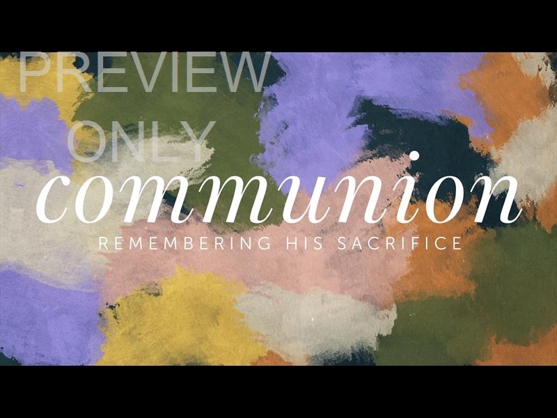 Gloria Still Communion
