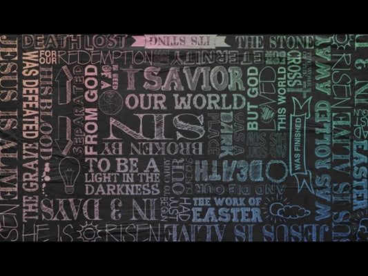 Handwritten Easter Color