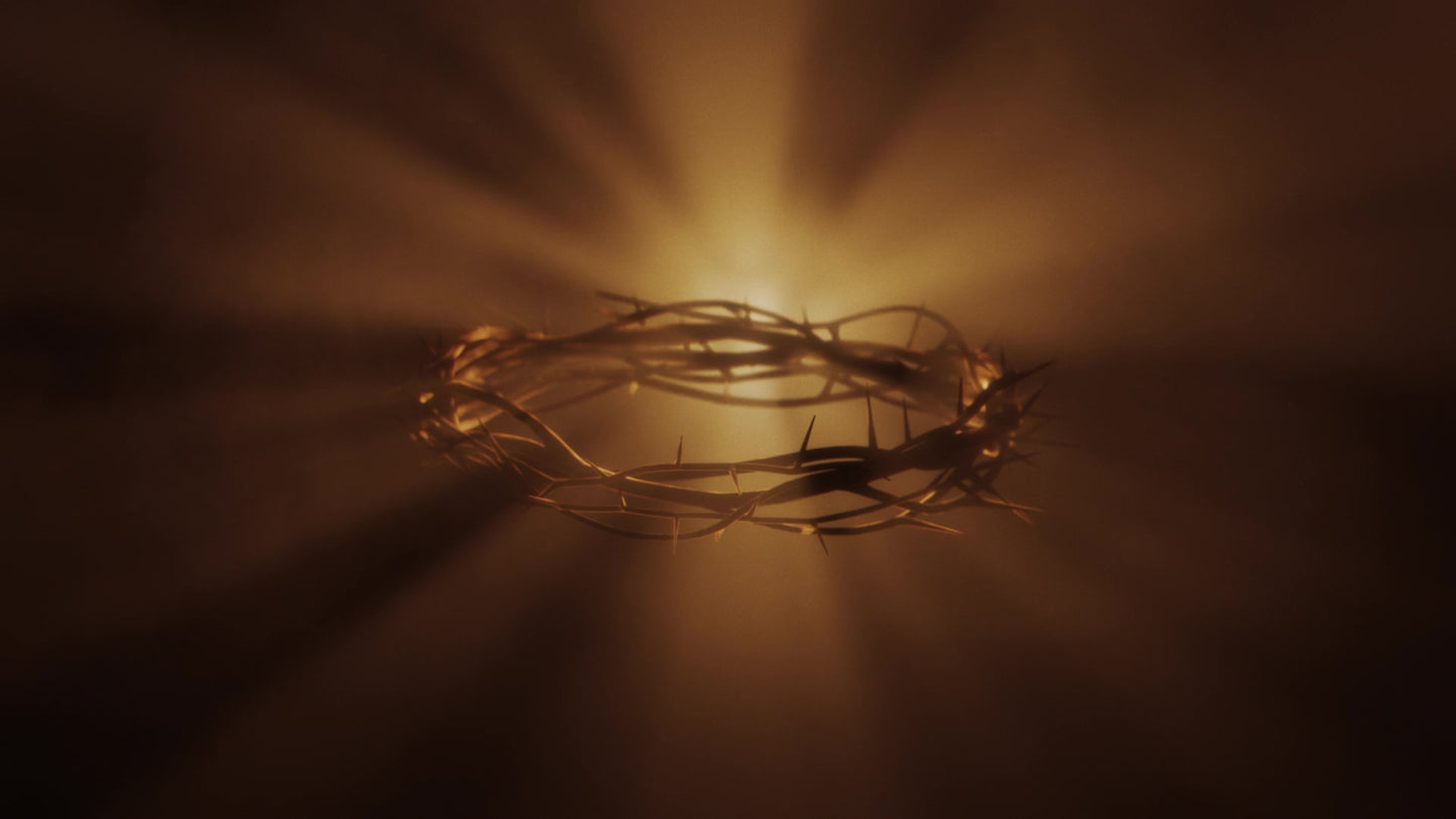 Holy Week Crown Of Thorns Rays Still