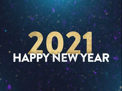 New Years Glitter Happy New Year 2021