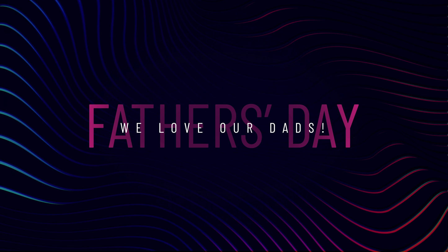 Retro Wave Father's Day