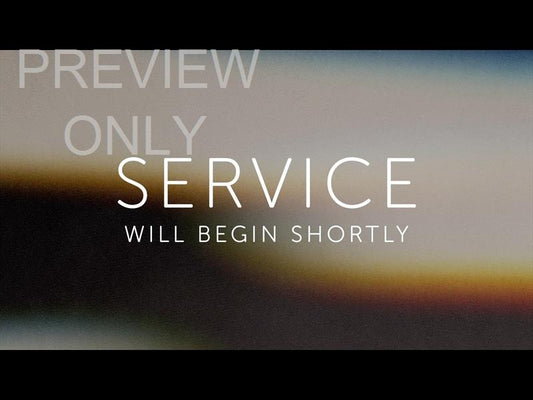 Light In The Dark Service Still