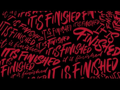 It Is Finished Red