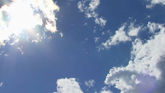 Sun Flare Clouds
