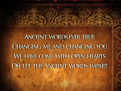 Ancient Words: Iworship Flexx