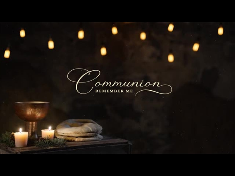 Rustic Christmas Communion
