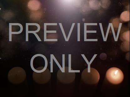 Advent Glow Hope Candles Still