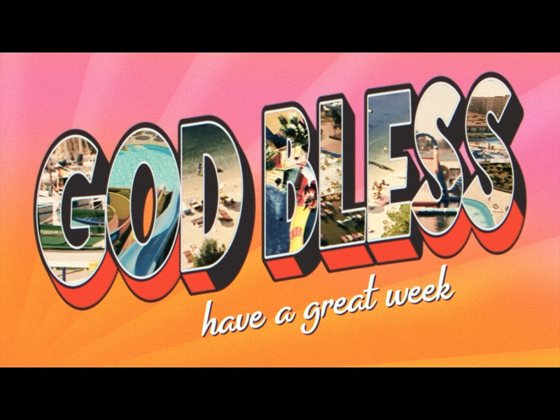 Greetings From Summer God Bless