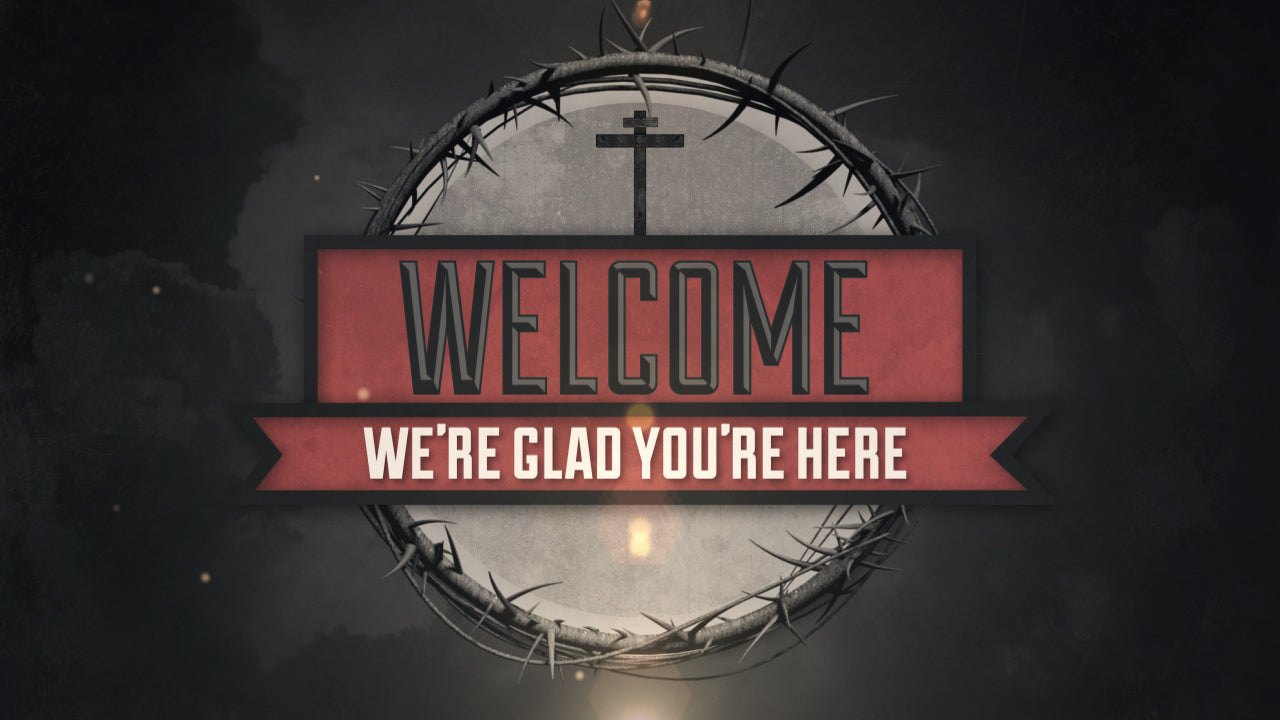 Vintage Good Friday Welcome Still