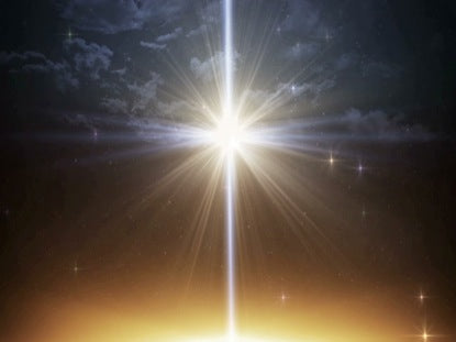 Bethlehem Christmas Large Star Sky