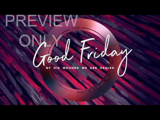 Good Friday Color Brush Title Still