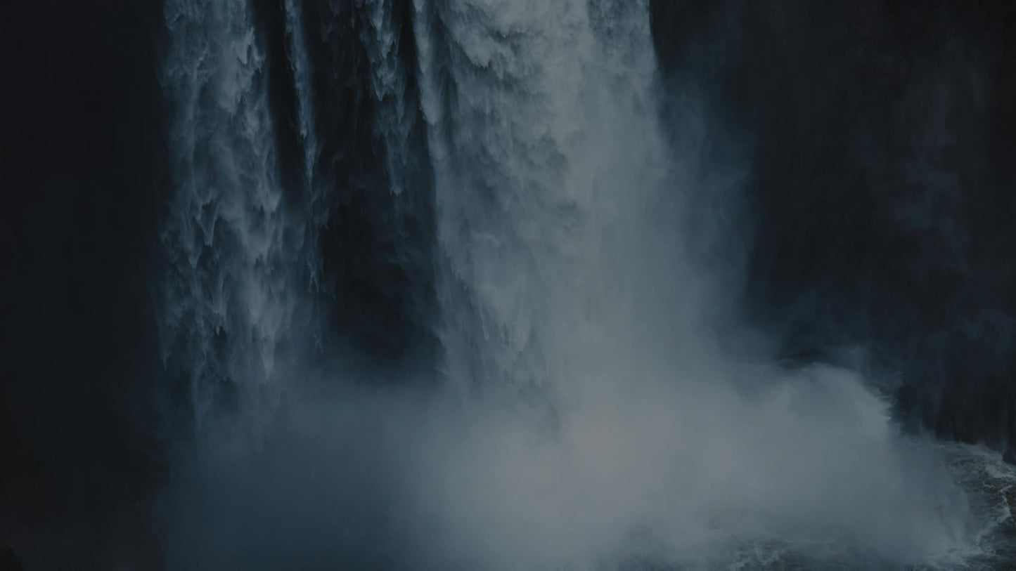 Autumn Scripture Waterfall Still