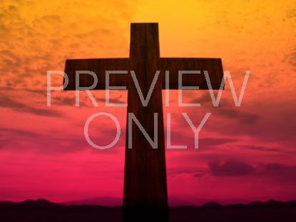 Sunset Cross Still