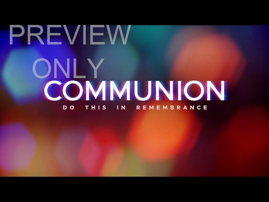 Defocus Communion Still