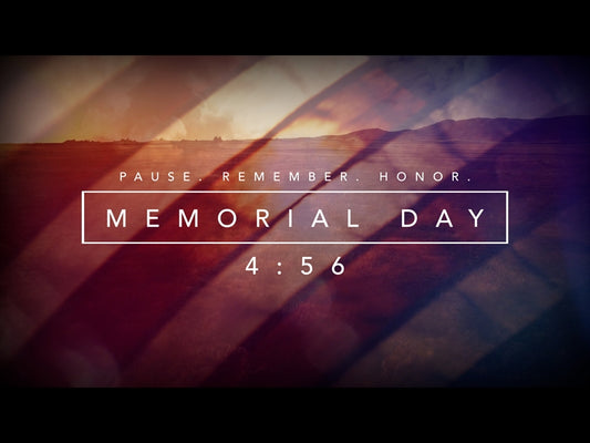 Memorial Day Sunset Countdown