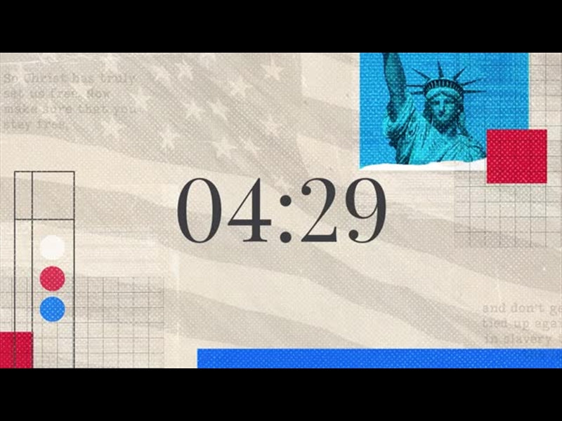 Life Liberty And Freedom Countdown