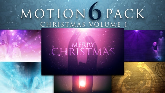 Motion 6 Pack: Christmas Volume 1