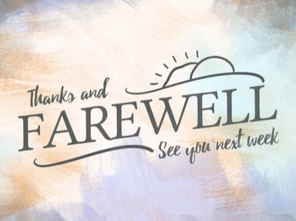 Painted Pastels - Thanks And Farewell