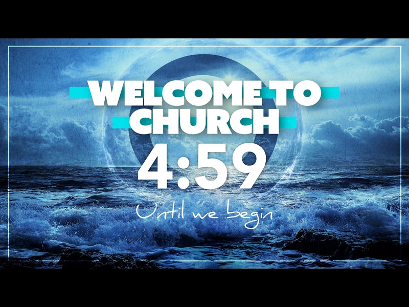 Blue Water Horizon Countdown