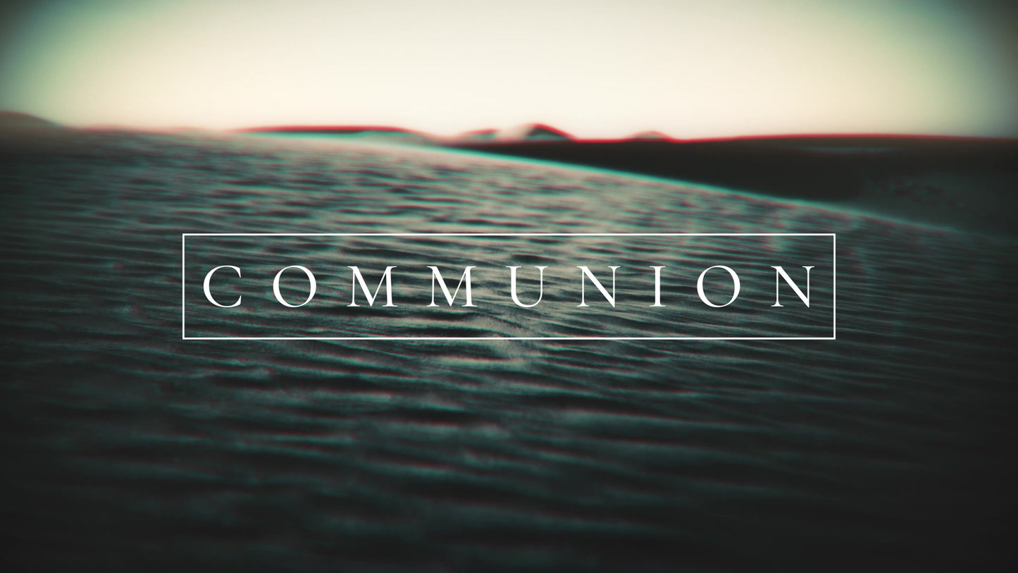 Stark Sand Communion Still