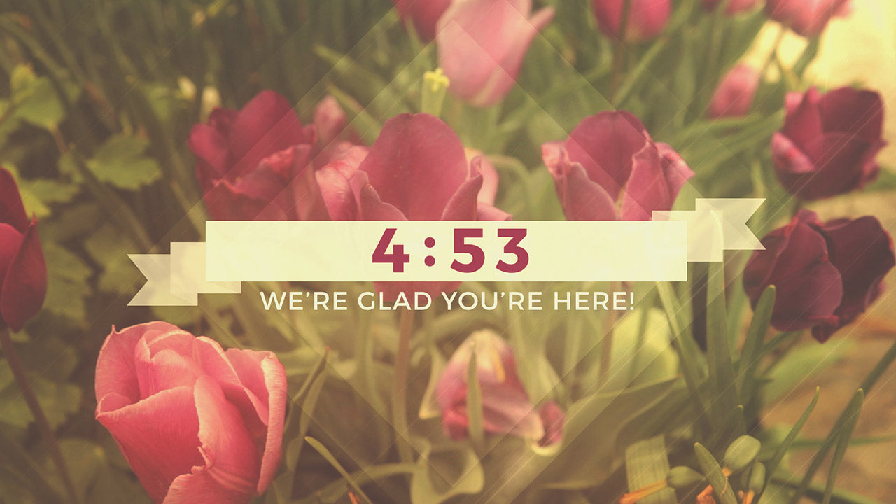 Fresh Flowers Countdown