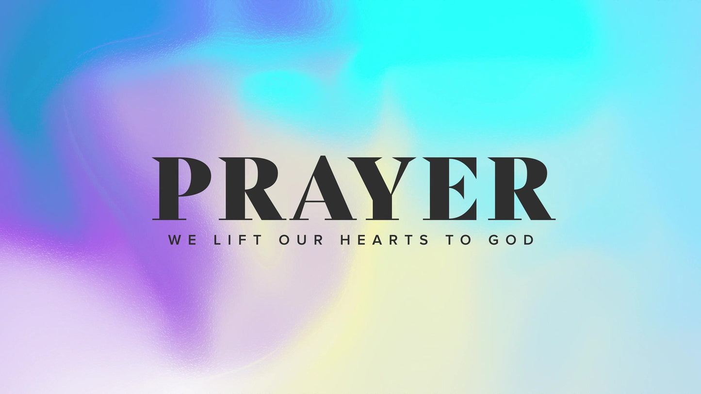 Easter Foil Prayer Still