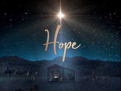 Starry Night Nativity Hope