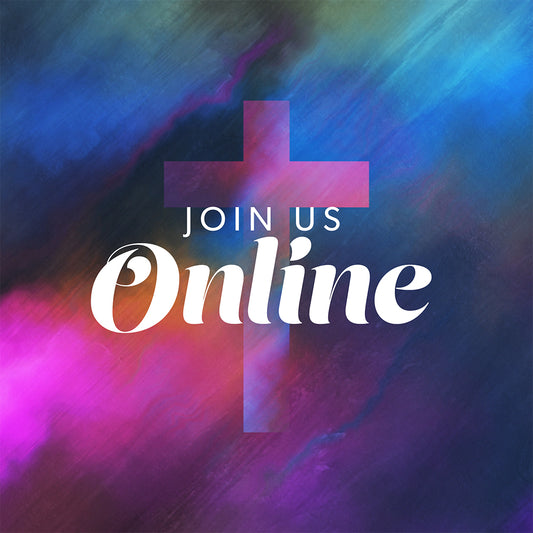 Easter Paint Social Graphic Join Us Online