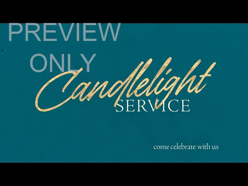 Advent Type Candlelight Service Still